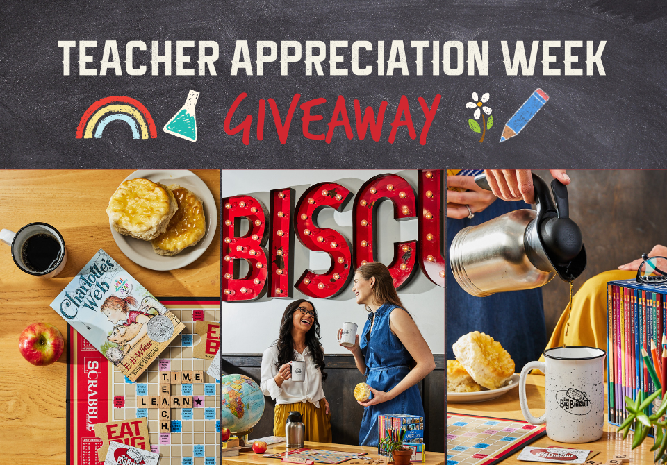 The Big Biscuit Teacher Appreciation Giveaway