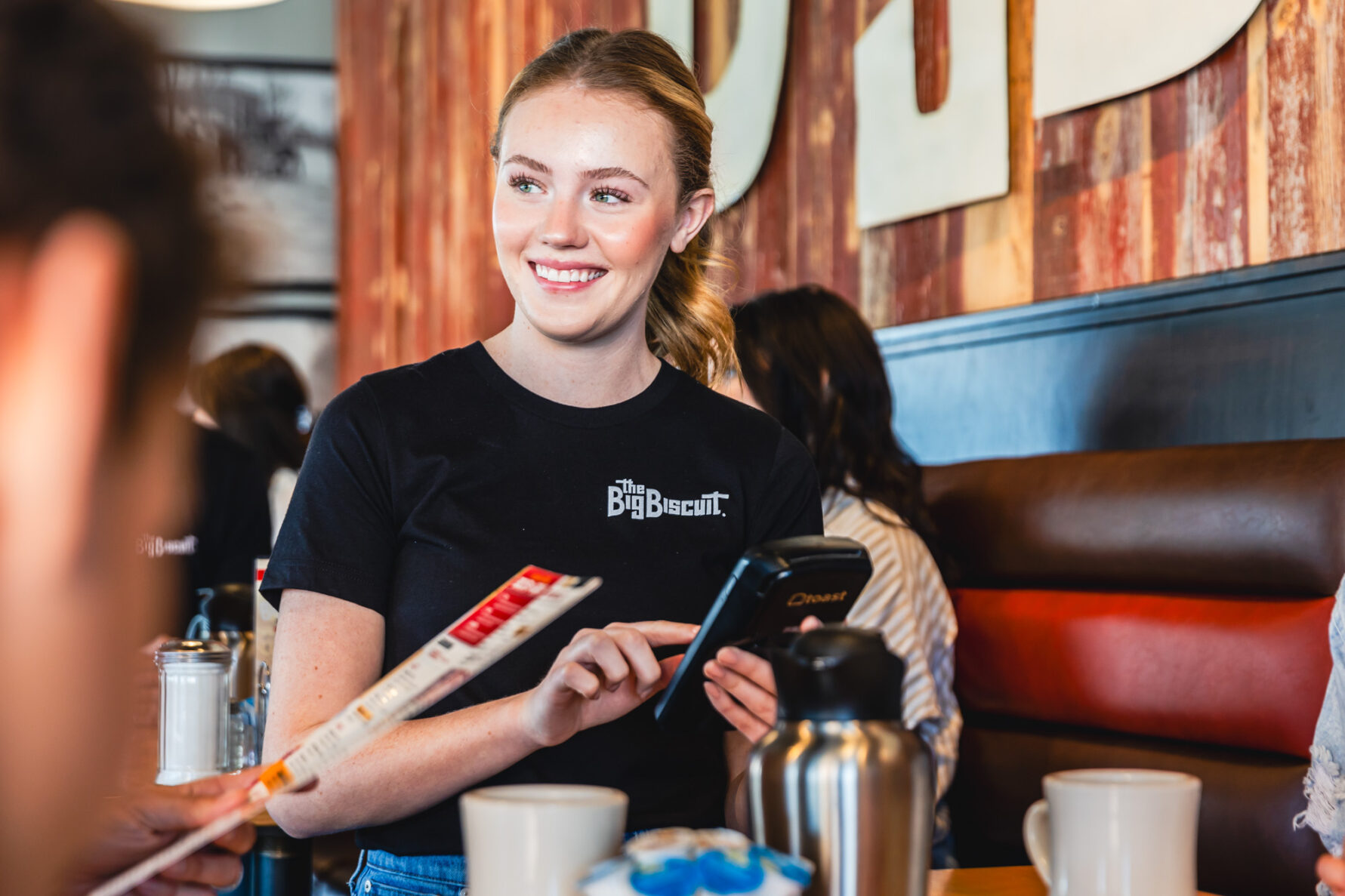 Server Taking Meal Order